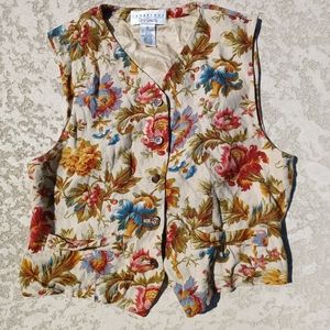 Floral vest